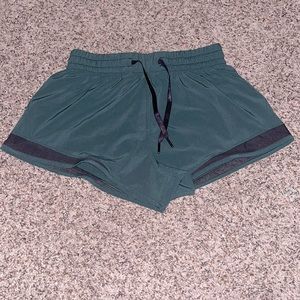 SOLD Green athletic shorts lululemon dupe